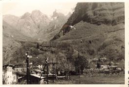 Capolago TI Paese e Lago di Lugano 1954
