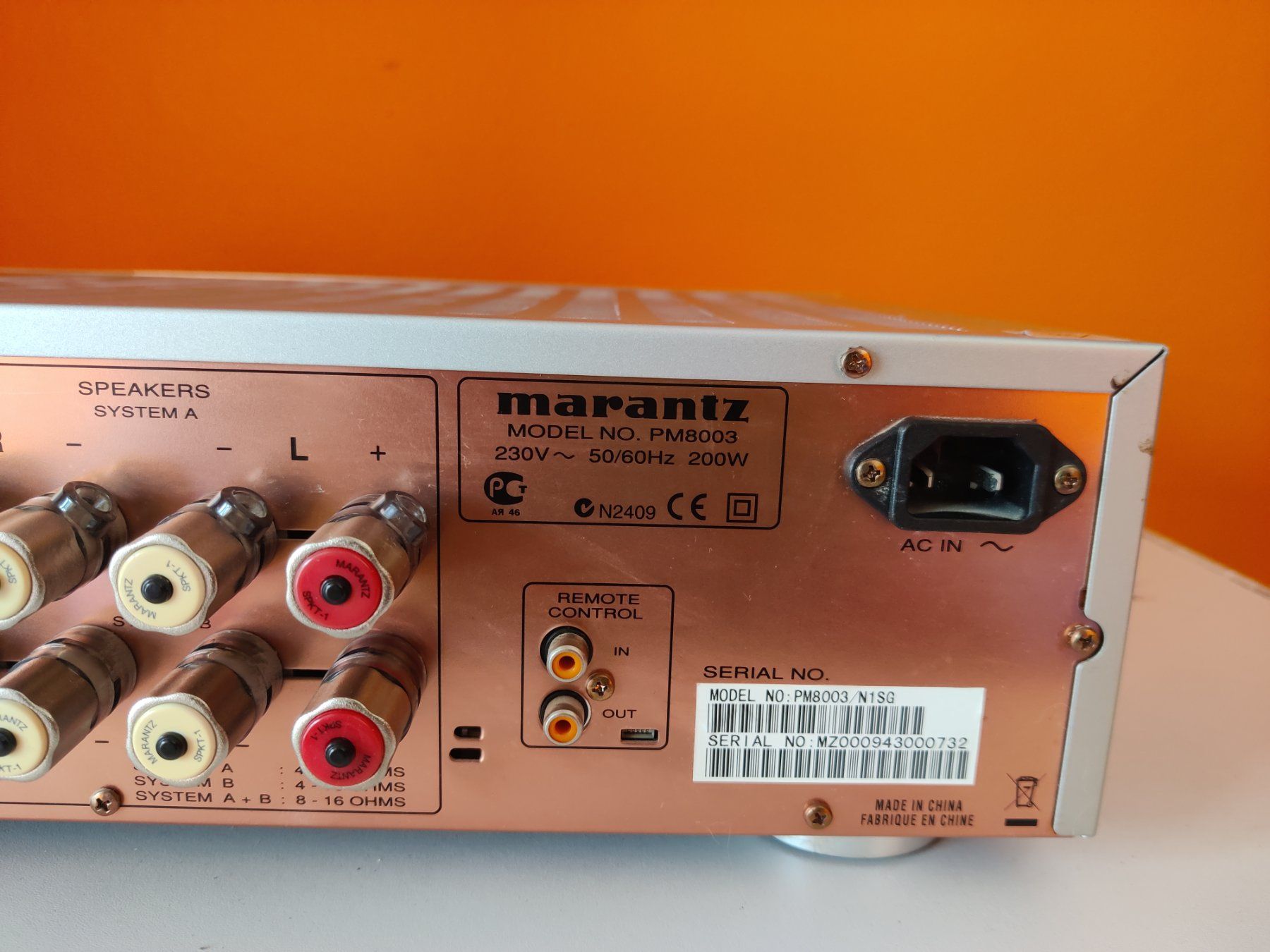 Marantz Amplificatori: Marantz PM8003  Stereo Integrated Amplifier PREMIUM RANGE – Usato da Novazzano venduto da cri_kd9t 7