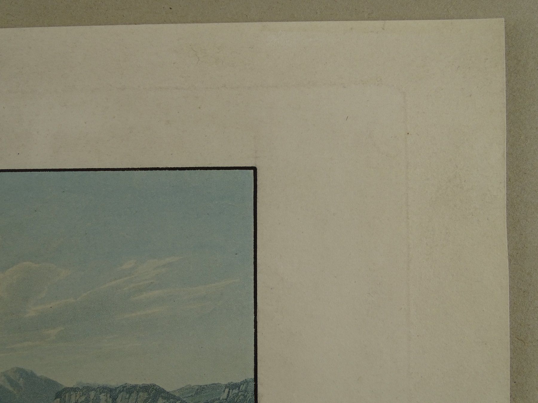 Incisioni: THUN, AQUATINTA UM 1840 – Usato da Grüningen venduto da Kartensammler 4