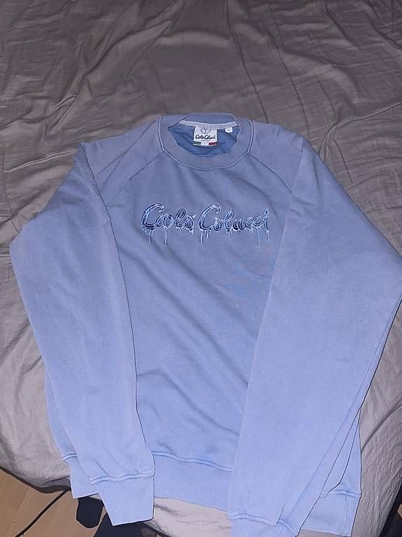 Maglioni & Felpe: Carlo Colucci Pullover Grösse S Hellblau  – Usato da Au SG venduto da Dadi_Mkd
