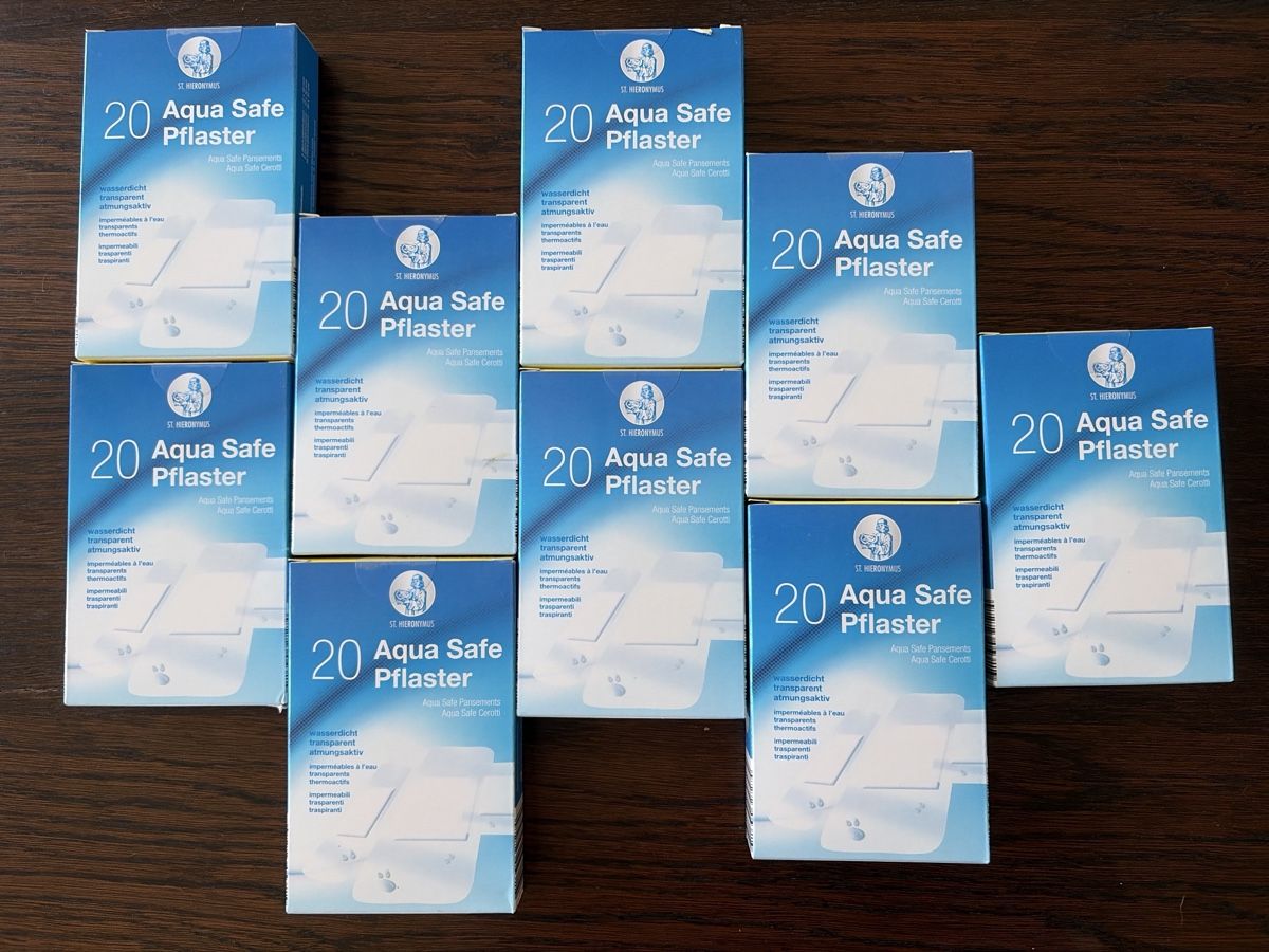 Mallettes de secours: 9x Aqua Save Pflaster Packungen – Neuf avec emballage d'origine à Rorschacherberg par QuoAli 1