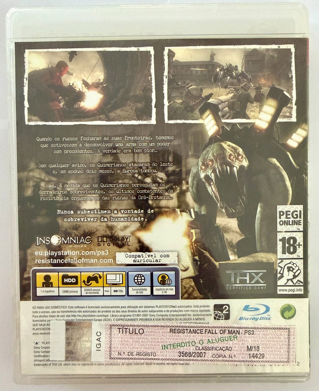 Spiele: Resistance - PS3 - Playstation 3 – Gebraucht aus Höri von PSMarinho 3