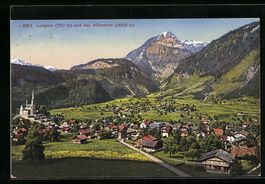 Lungern, Gesamtansicht mit dem Wilerhorn