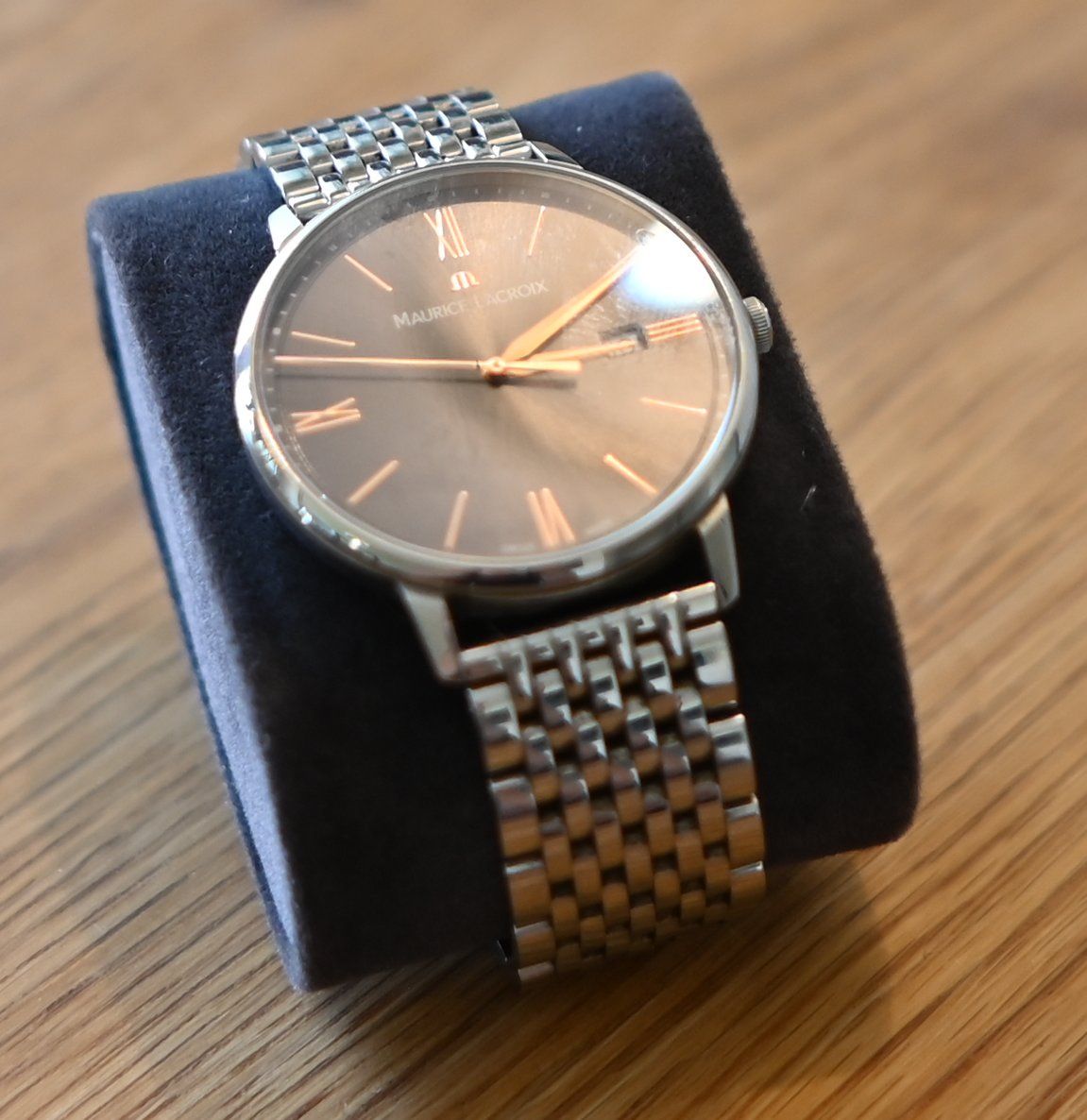 Maurice Lacroix Orologi: Maurice Lacroix Eliros - Edelstahl, Silber/Grau – Usato da Gossau SG venduto da Sven_H._1313