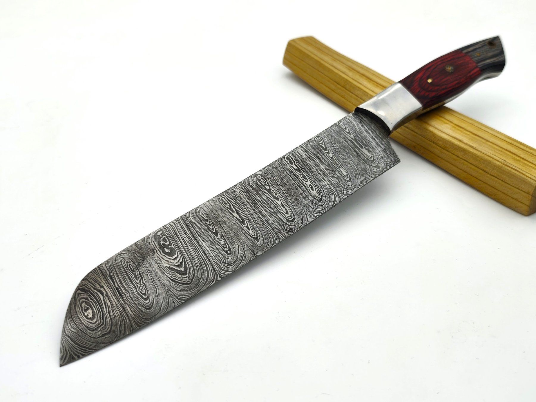 Küchenmesser: GEPRÜFT B Damast Messer Chefmesser Knife Damastmesser – Neu und originalverpackt aus Arlesheim von Premius_1