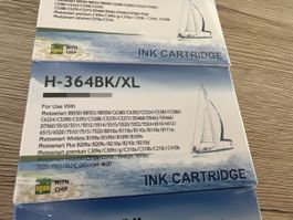 Cartouches d'encre HP 364 Noir/Couleur XL - Neuves!