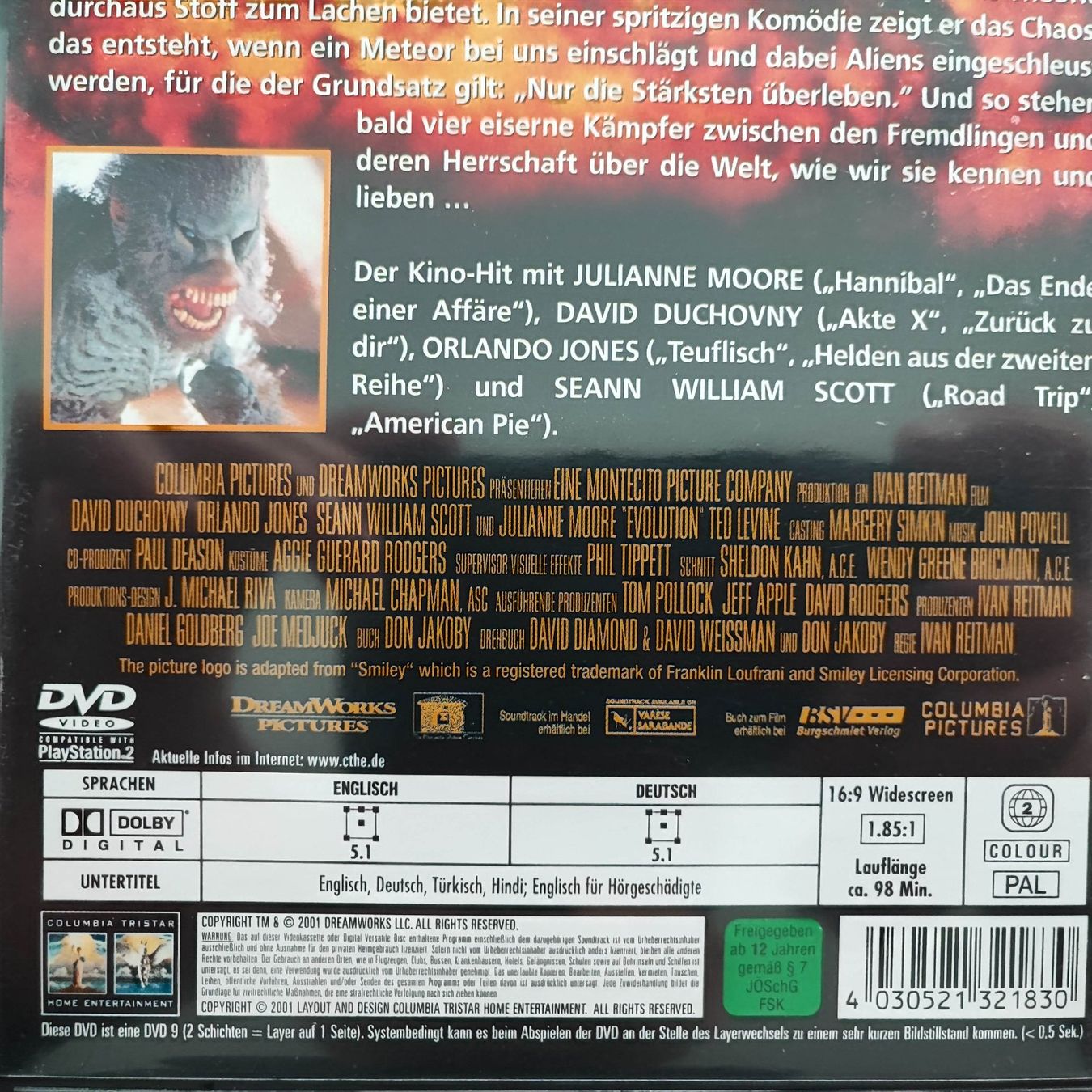 Tutti i DVDs: Evolution – Usato da Dübendorf venduto da kb86_MOVIE 2