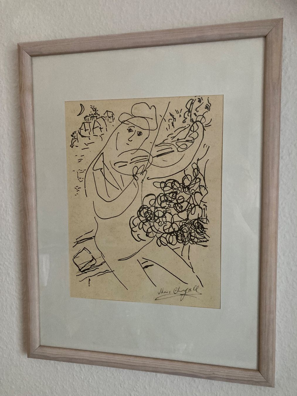 Grafiken & Lithographien: Marc Chagall Lithographie – Gebraucht aus Zürich von doyou01