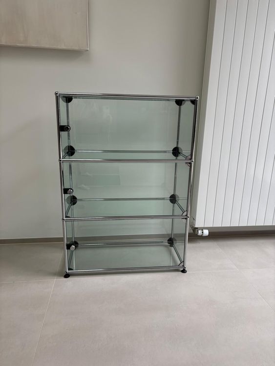 USM Haller Glasschrank (Gebraucht) in Basel für CHF 1300 – nur Abholung ...