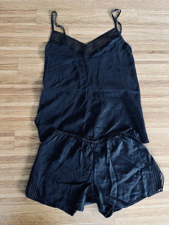 INTIMISSIMI Pyjama Seide Top & Shorts, Gr. S