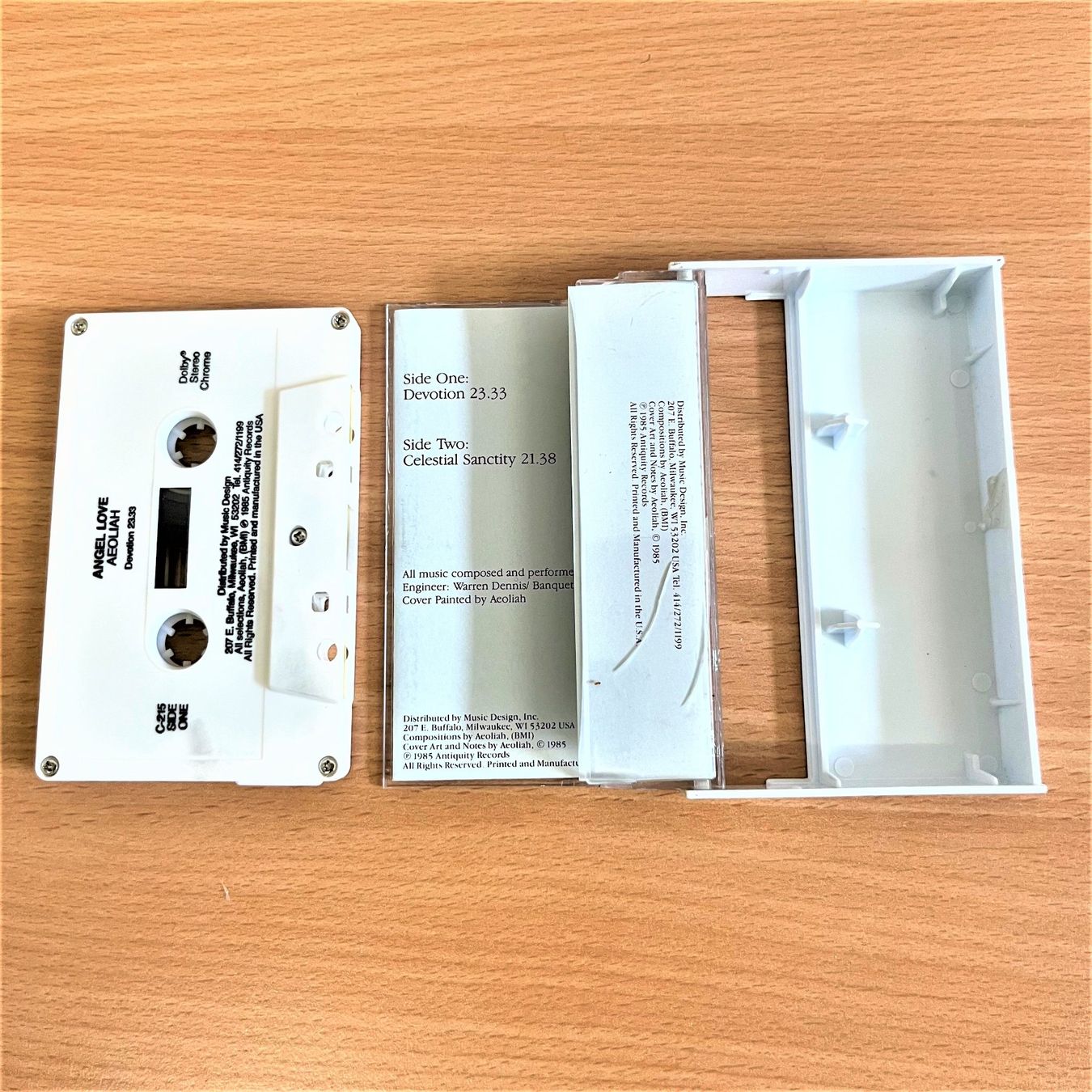 Cassettes audio: MC - Aeoliah - Angel Love – D'occasion à Amlikon-Bissegg par riestig 1