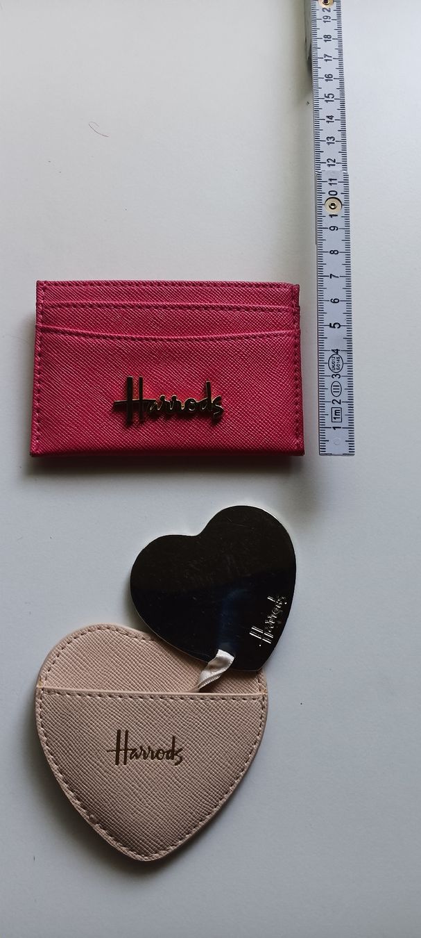 Portafogli: HARRODS Karten-+ Spiegeletui neu. – Nuovo (secondo la descrizione) da Maienfeld venduto da Andyr44 2