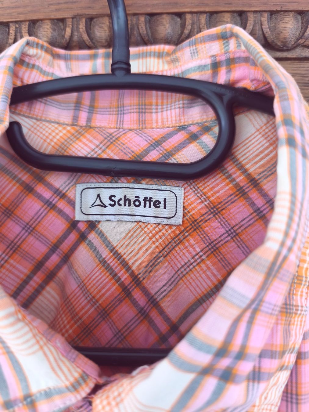 Schoeffel Hemden: farbig gemustertes Schöffel Langarmhemd XXL – Gebraucht aus Erschwil von tomket66 1