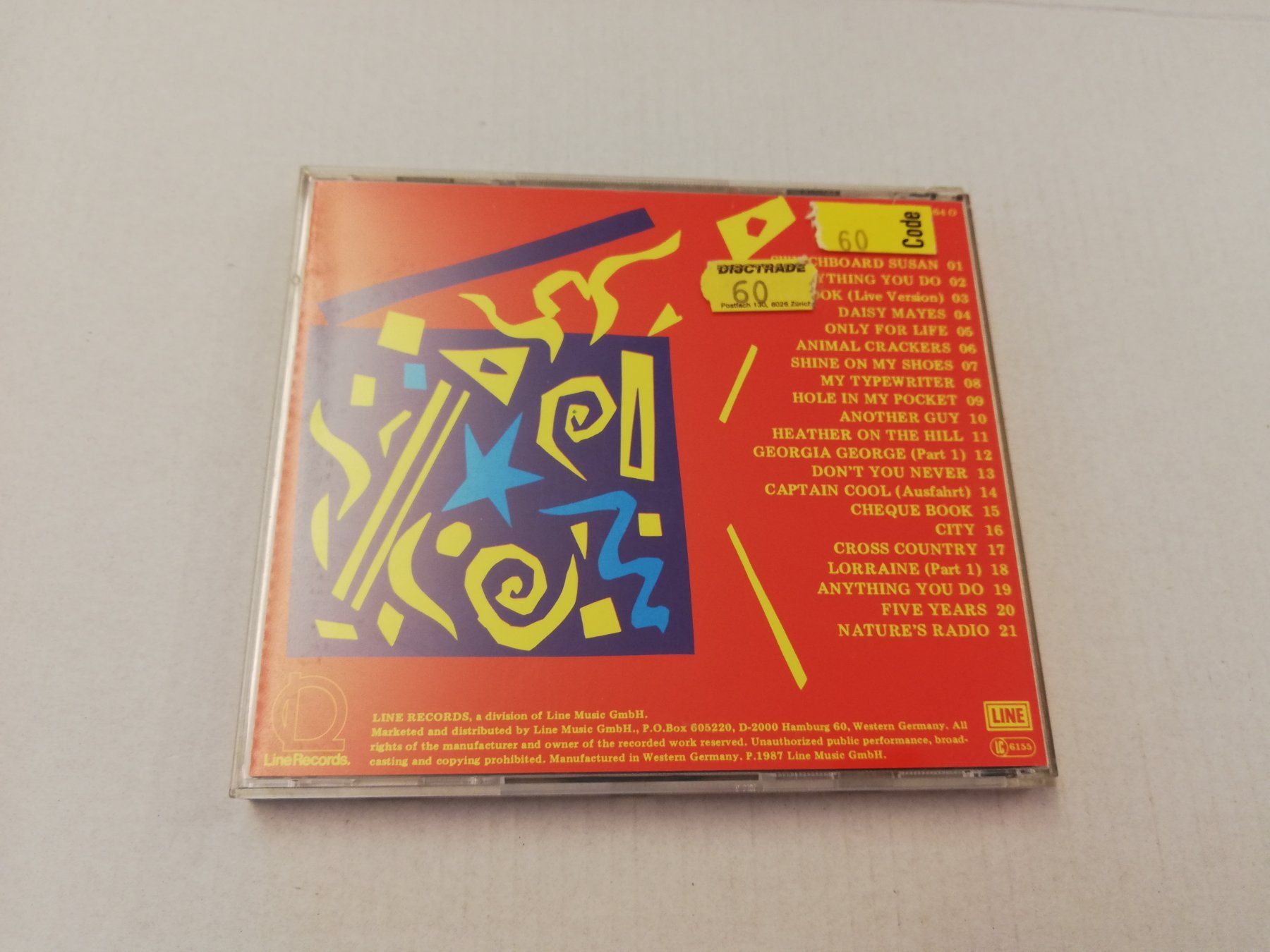 CD: MICKEY JUPP - ODDITIES – Usato da Bern venduto da Vinylsound.ch 1