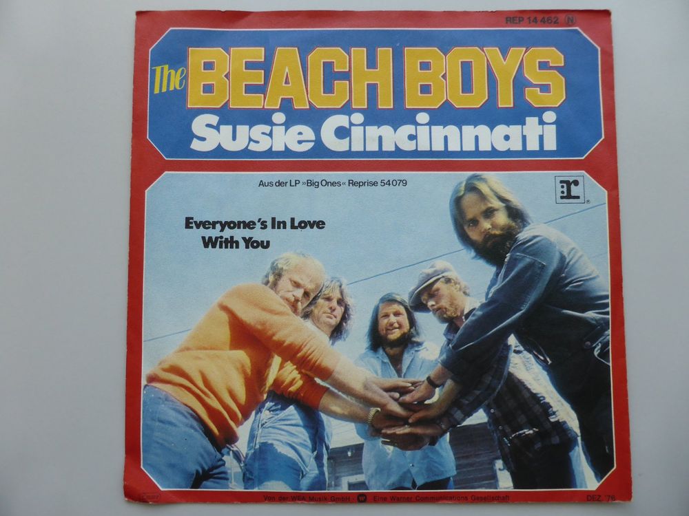 VINYL SINGLE THE BEACH BOYS | Kaufen auf Ricardo