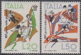 Italien/Italie 1971 Jugendspiele-Jeux Sportifs Jeunesse