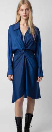Robe Rozo Zadig&Voltaire en satin japonais