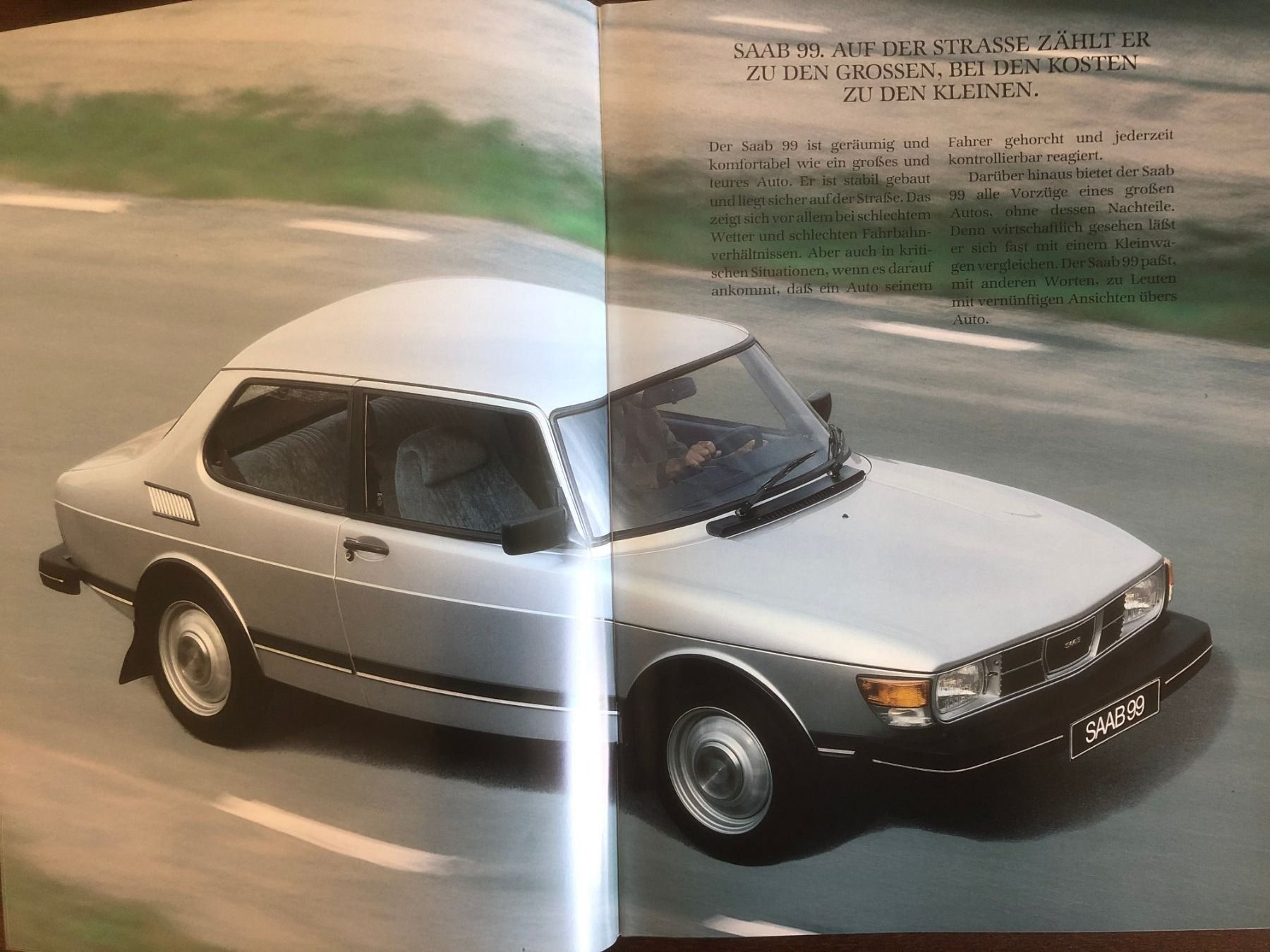 Libri: Saab 99 Prospekt in deutsch, 1981 – Usato da Safenwil venduto da efclassics 1