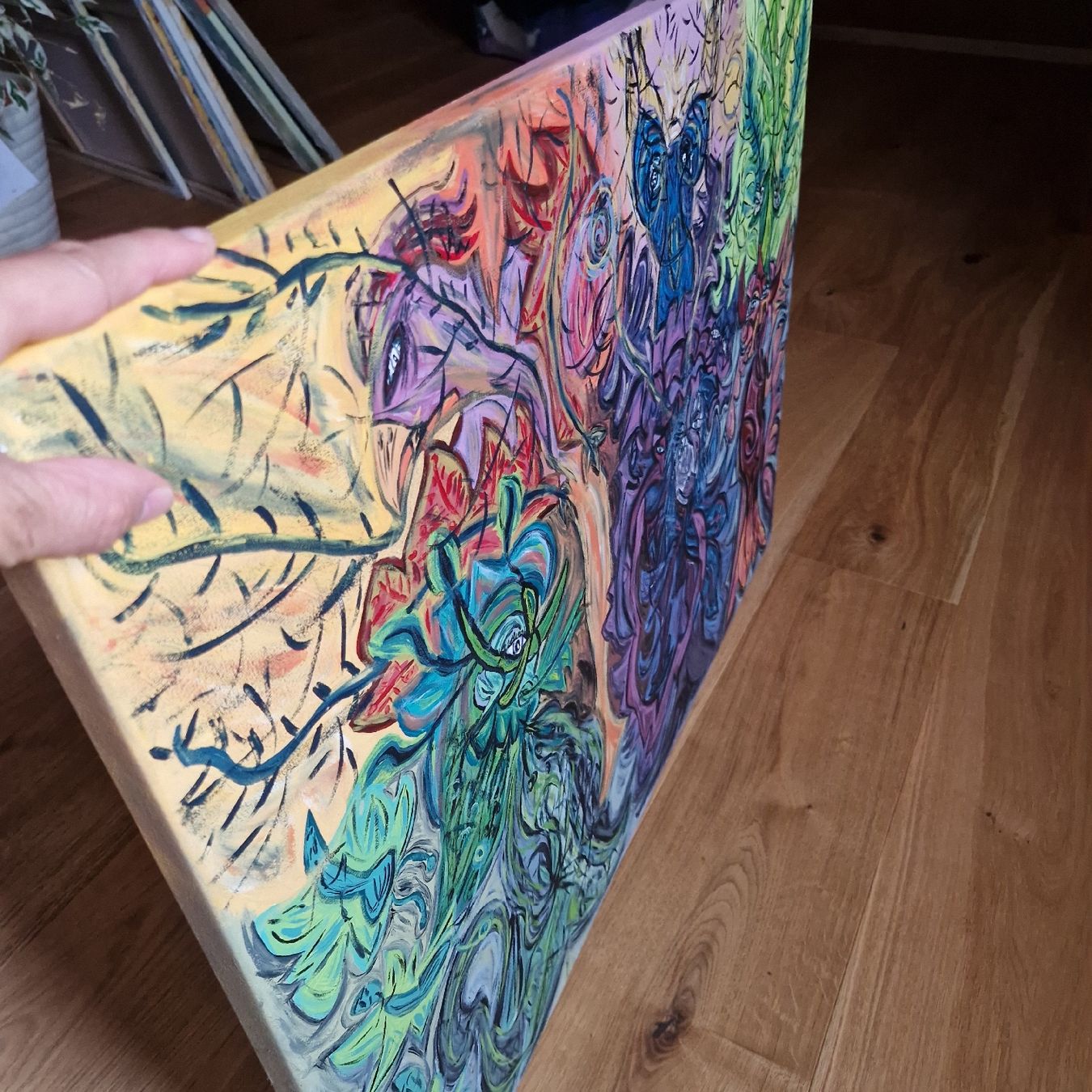 Dipinti: Original  Acrylbild auf Leinwand,60/80cm – Nuovo (secondo la descrizione) da Kaltacker venduto da ume_9qsb 1