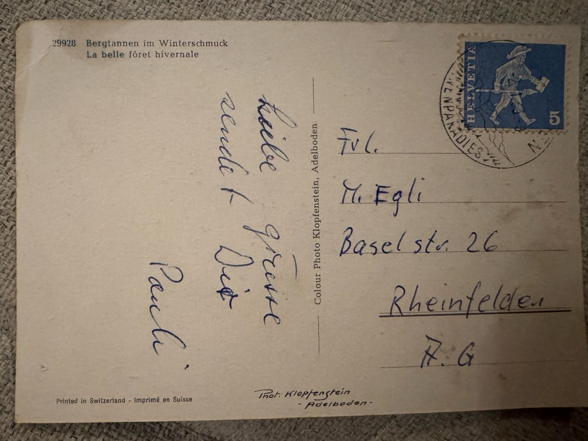 Ansichtskarten: Vintage Luftpostbrief Jordanien 1962 + 2 Ansichtskarten  – Gebraucht aus Flaach von mar_97g8 3