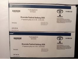2x 3-Tagespass Riverside Aarburg 21.-23.8.2026
