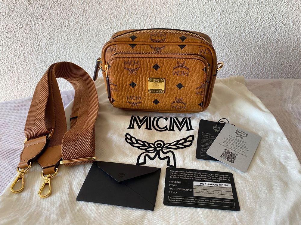 MCM Crossbody,belt bag cognac Kaufen auf Ricardo