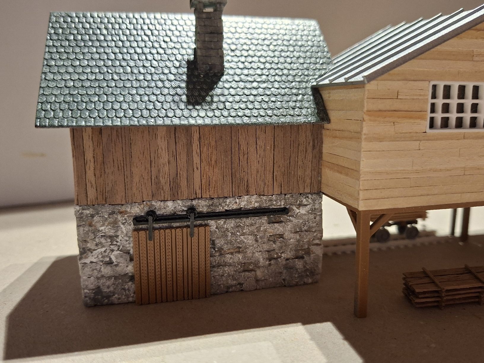 Modelleisenbahnen: Sägewerk – Neu (gemäss Beschreibung) aus Weisslingen von Moco_mexiko 6