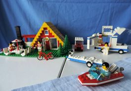 Ferienhaus mit Caravan, Set 6388 (1987)
