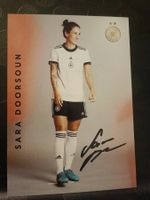 Sara Doorsoun - handsigniert DFB Karte - 🇩🇪⚽