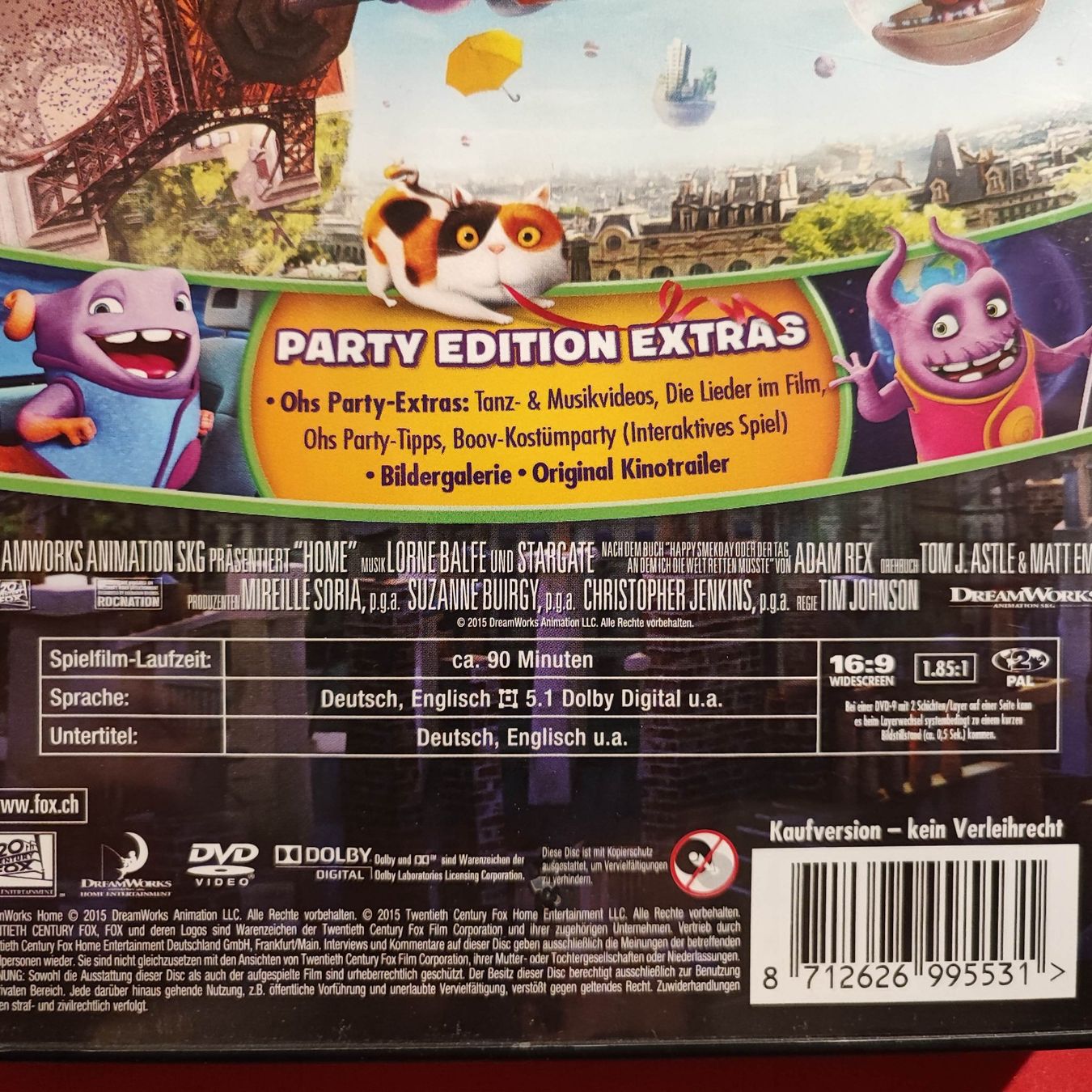 Tous les DVDs: Home - Ein smektakulärer Trip - Party Edition – D'occasion à Dübendorf par kb86_MOVIE 2