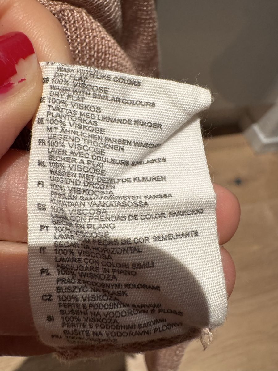 H&M Maglioni & Felpe: H&M feiner Rollkragen-Pullover, rosé, Grösse One Size – Usato da Küsnacht ZH venduto da ToddyGinger 3