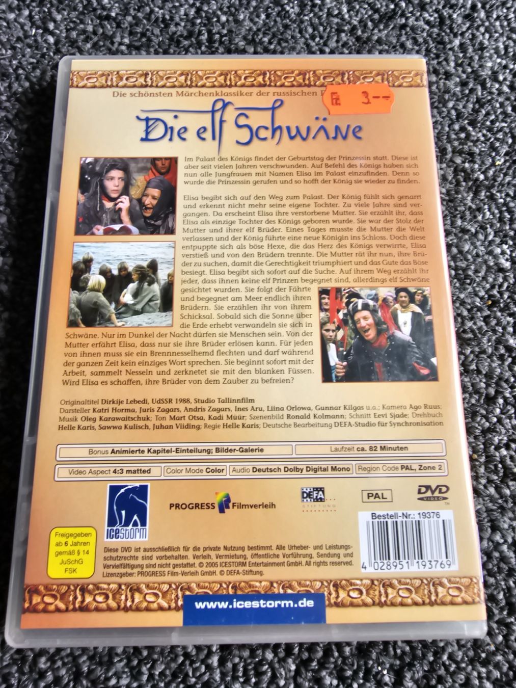 Alle DVDs: Die elf Schwäne (22533) – Gebraucht aus Ruswil von jan_bxl5 1
