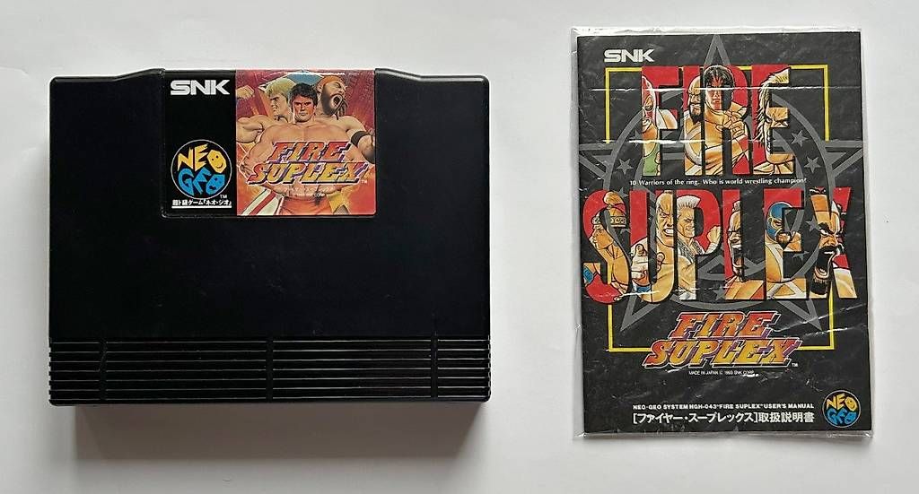 Giochi: Fire Suplex - 3 Count Bout - NEO GEO AES JAP – Usato da Giffers venduto da Z6-ludo 2