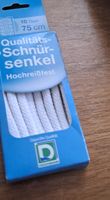 Deichmann Schnürsenkel 75 cm Weiss Hochreissfest neu