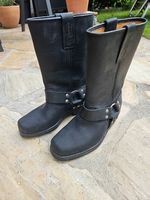 Leder Motorradstiefel
