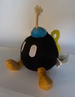Super Mario Plüschfigur - Bob-Omb schwarz / Bombe - MER1