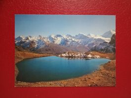 AK Wanderung Bergseen Wallis Meidsee mit Beschrieb