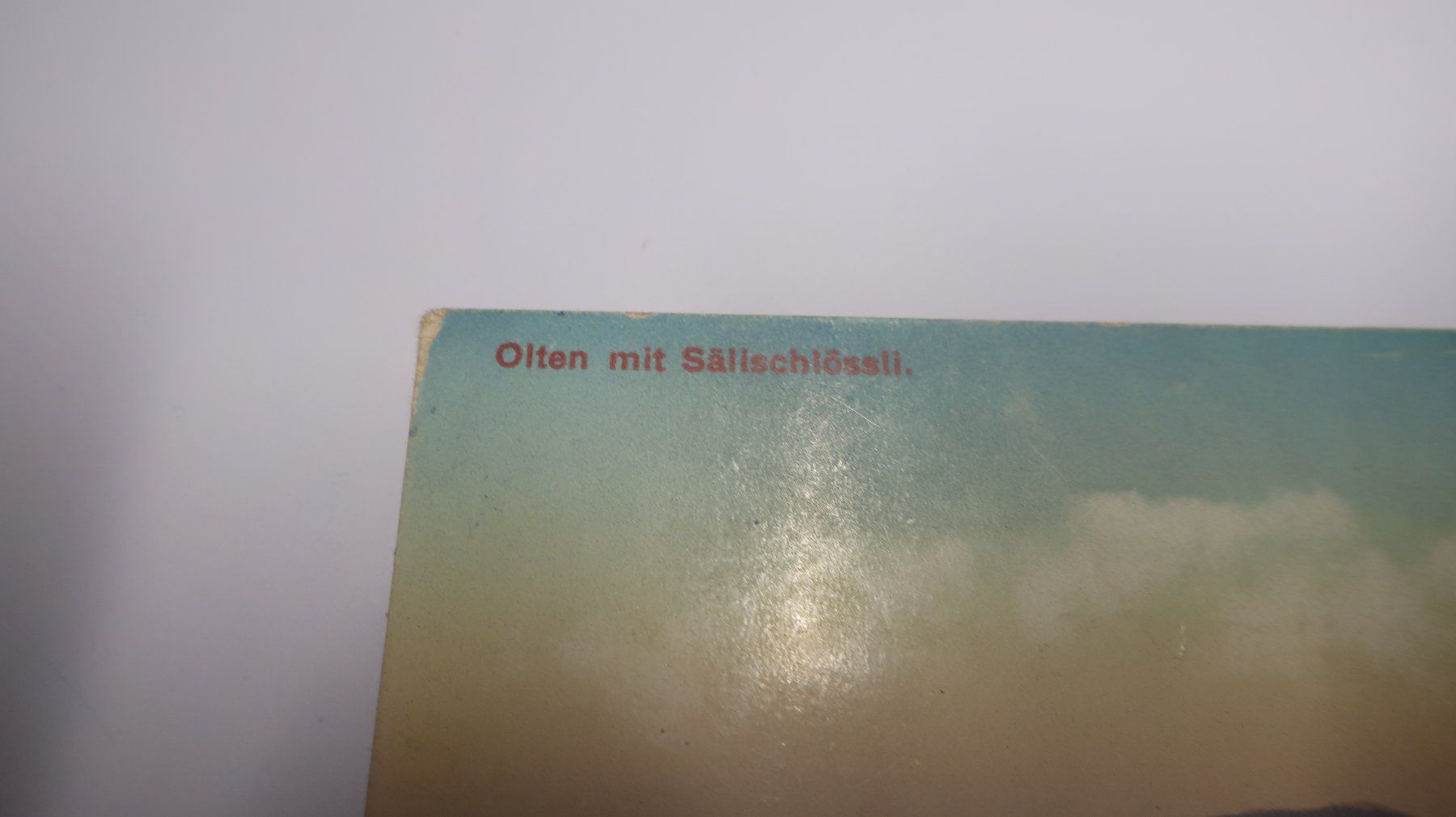Cartoline postali: Olten mit Sälischlössli – Usato da Cormoret venduto da Pascalll2001 4