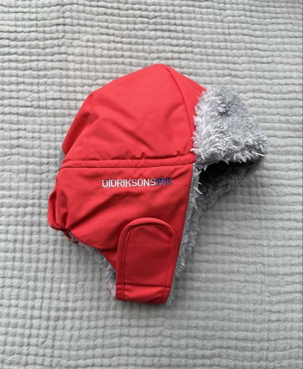 Didriksons Sonstige Jungenkleidung: Gr.50cm, DIDRIKSONS Mütze Outdoor rot – Gebraucht aus Gattikon von AnnettFloh 1