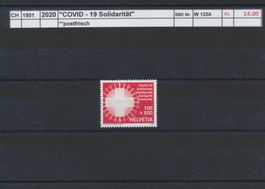 2020 "COVID - 19 Solidarität", ** postfrisch