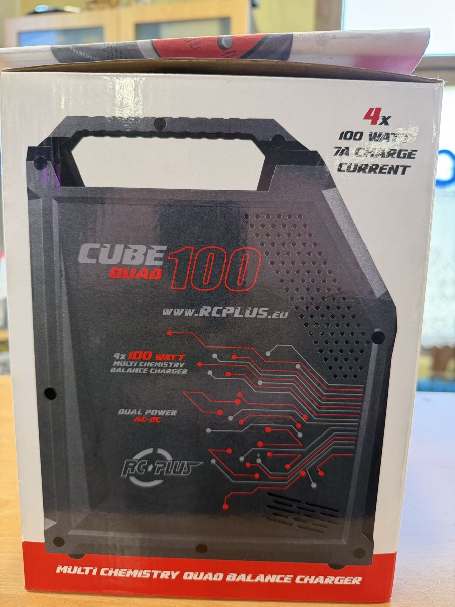 Akkus, Ladegeräte & Netzgeräte: RC Plus CUBE 100 Quad Ladegerät mit Zubehör – Gebraucht aus Wohlen AG von Mauzi1971 1