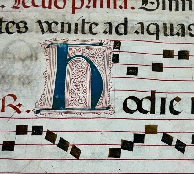 Dokumente: Antikes (Doppelseitiges) Pergament-Manuskript 15 Jahrhundert – Gebraucht aus Basel von Upps_23 2
