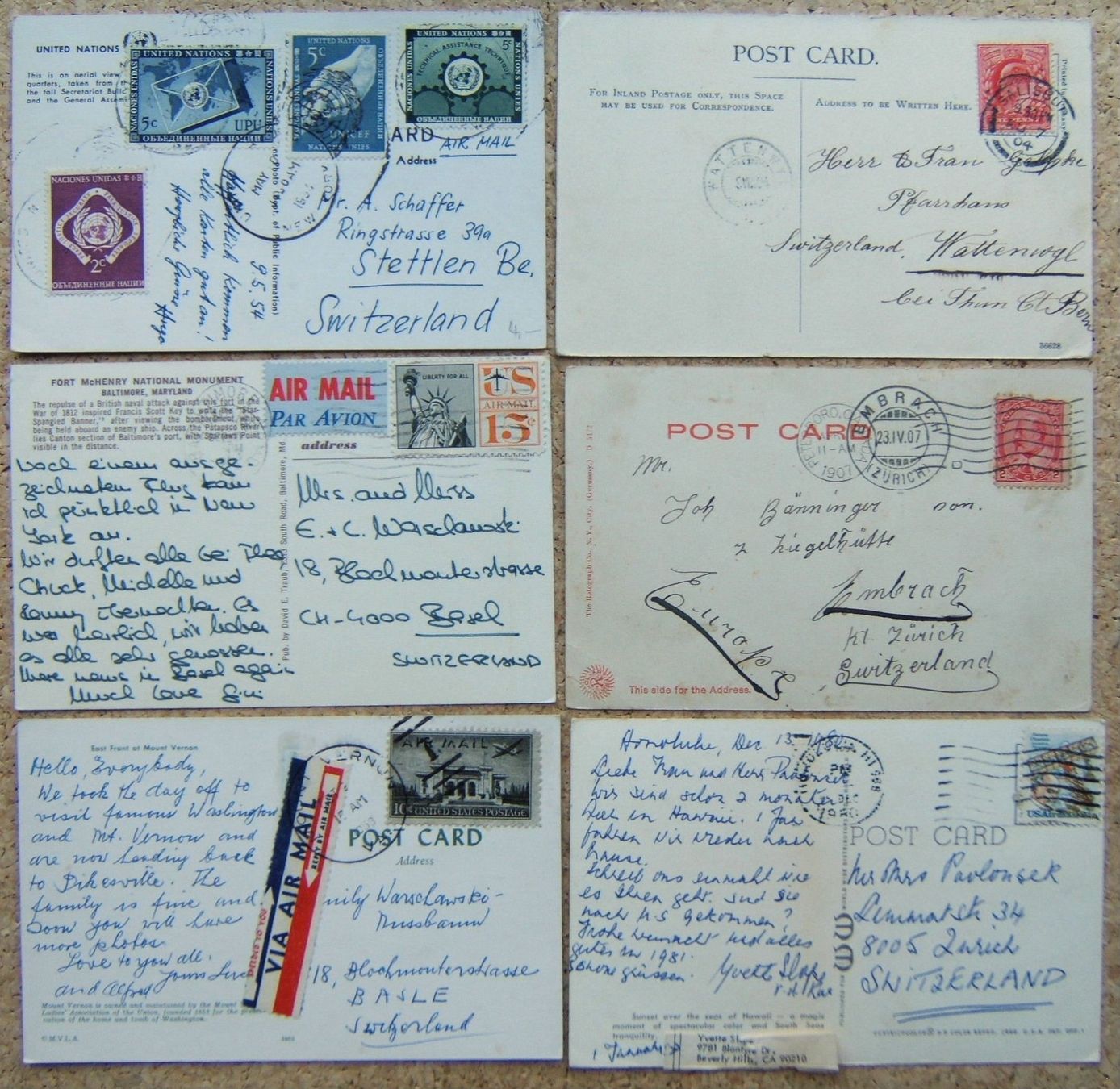 Cartes postales: USA 16 AK AB 1904 – D'occasion à Brunnen par Nonne04 1