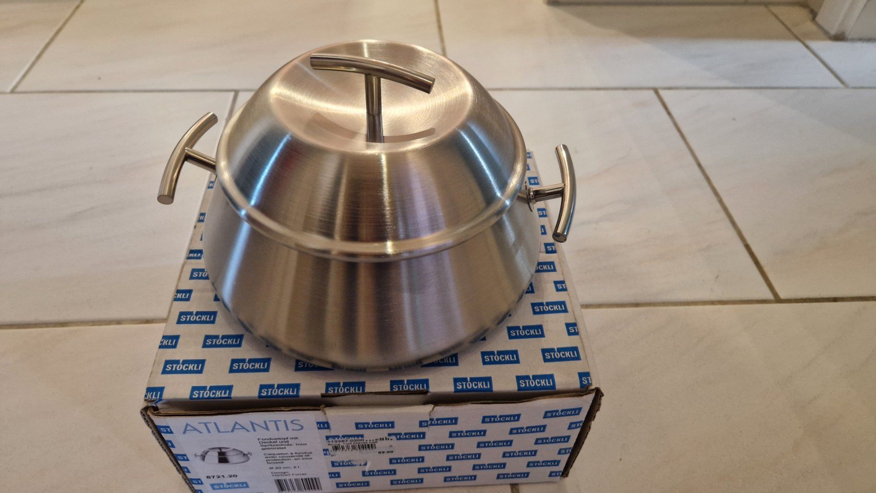 Casseroles: Fonduetopf ATLANTIS Stöckli – D'occasion à Arni AG par kurtrmeier