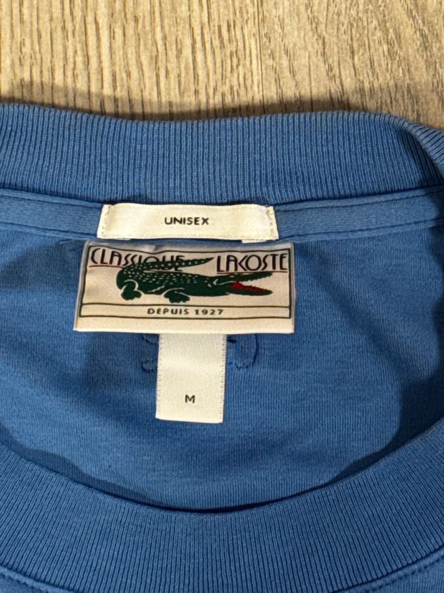 Lacoste T-Shirts: Original Lacoste T-Shirt Gr. M Hellblau – Gebraucht aus Zürich von kri_hy6t 2