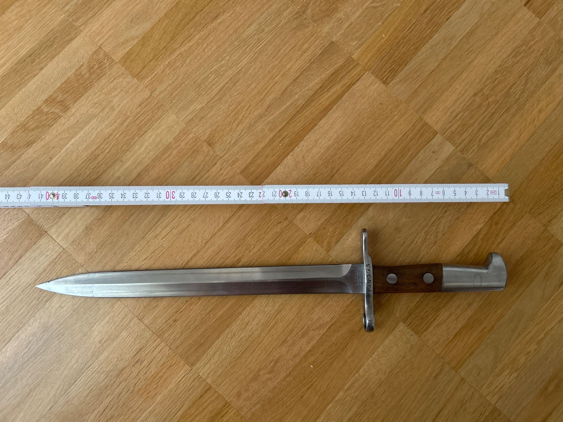 Schweizer Armee Stichwaffen: Bajonett K31 Schweizer Armee – Gebraucht aus Hausen am Albis von MACV62