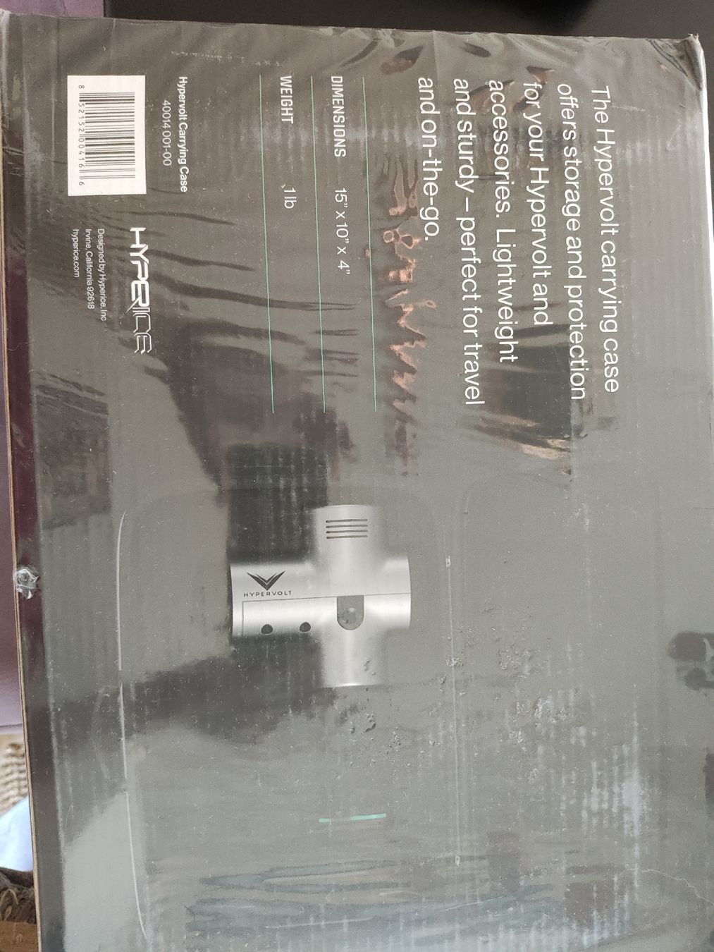 Valises de voyage: Hyperice Hypervolt mallette de transport noir – Neuf avec emballage d'origine à la tour de peilz par alegre02 1