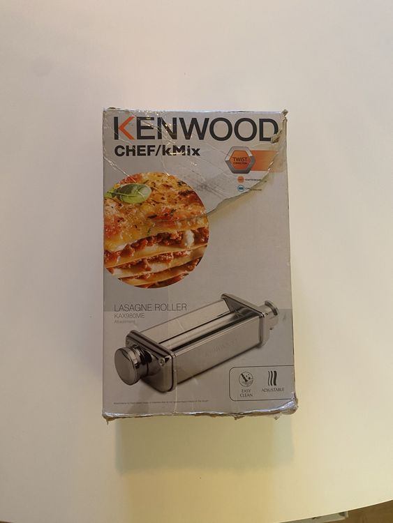 Kenwood Lasagne Pasta Attachment KAX980ME