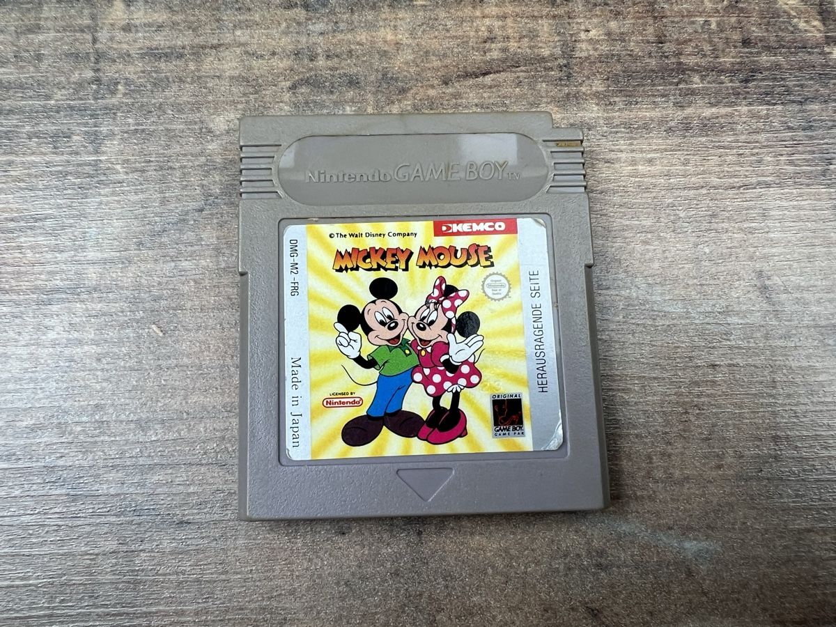 Nintendo Giochi: Mickey Mouse Nintendo Game Boy Gameboy Spiel – Usato da Hallau venduto da R.R.91
