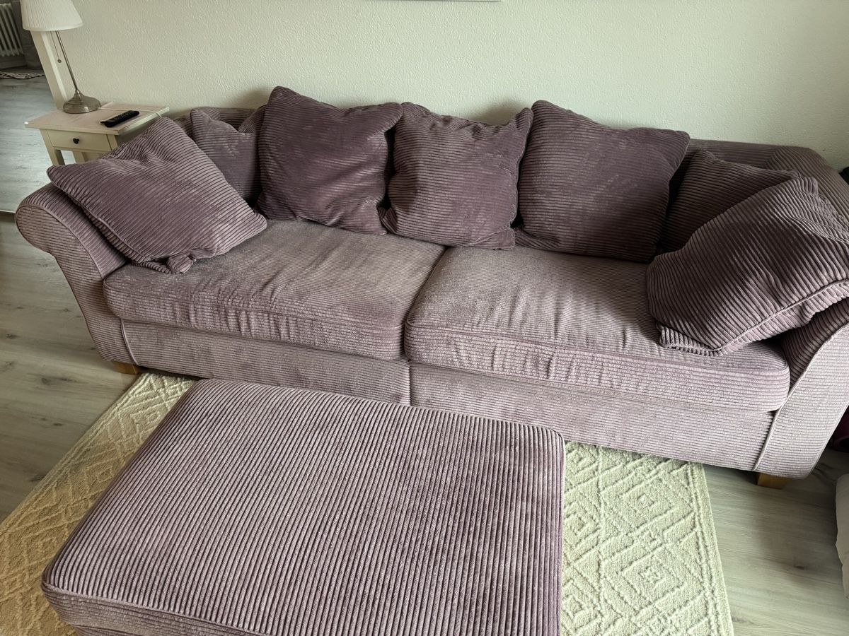 Divani: Big sofa mit Hocker gebraucht – Usato da Bülach venduto da Mellinchen30 1